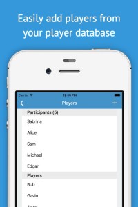 Player Selection View
