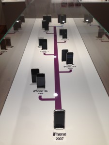 iPhone History at Apple Museum